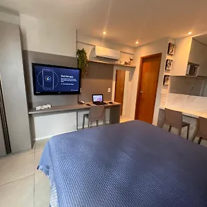 Apartamento Flat Localizado A 200m Shopping Recife, Bem Perto Da De Boa Viagem E Com Wi-fi 400mbps, Recife